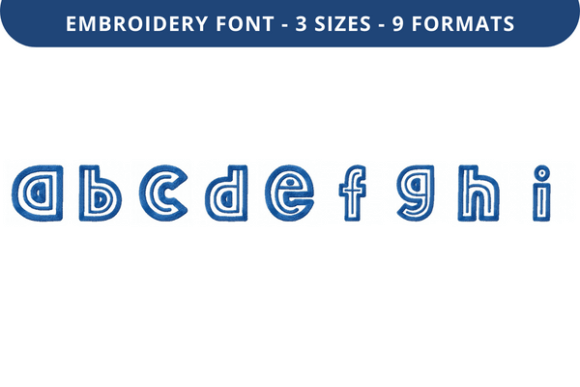Bulky in Line Font a to I: A Designer's Review