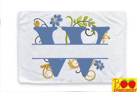 Floral Letter W: A Designer's Review for Personalized Gifts