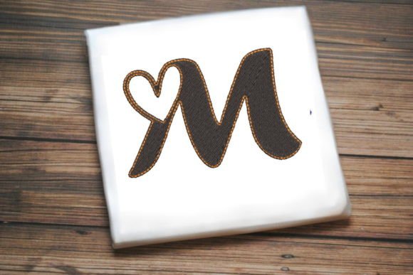 Letter M with Beautiful Heart: A Designer's Review