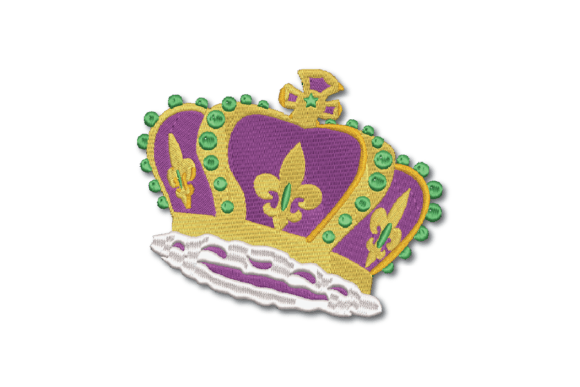 Mardi Gras Crown: A Designer's Review for Holiday Embroidery