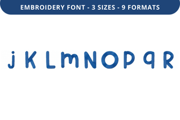 Puhoy Font Lowercase J to R Review