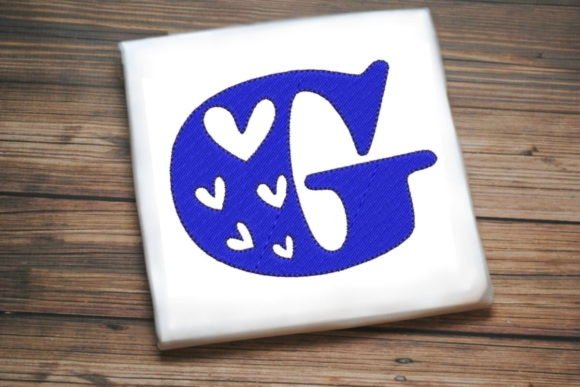 Review: Alphabet Letter G Multi Heart for Boutique Apparel