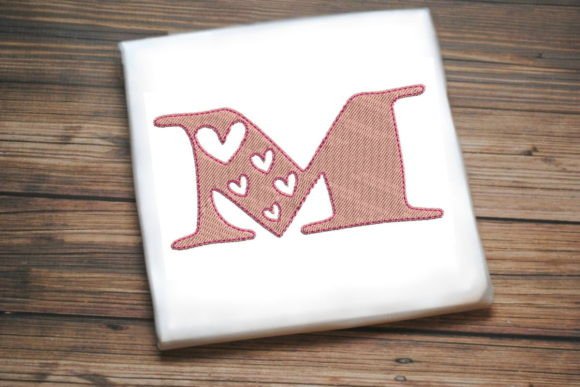Review: Alphabet Letter M Multi Heart for Boutique Apparel