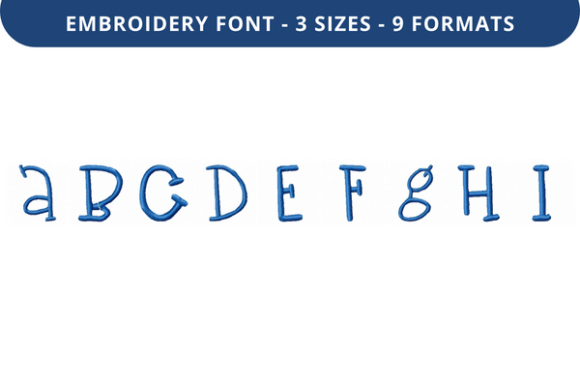 Review: Boo Bear Font Uppercase A to I for Gifts