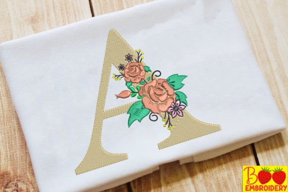 Reviewing Letter a and Flower for Business Merch