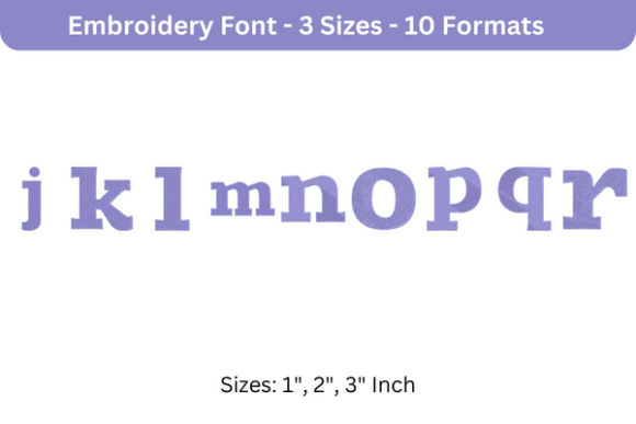 Reviewing Zantroke Font Lowercase J to R for Etsy Shops