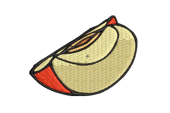 Sliced Apple Embroidery Review for Etsy Sellers