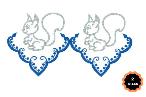 Squirrel Border: A Festive Review for Holiday Embroidery
