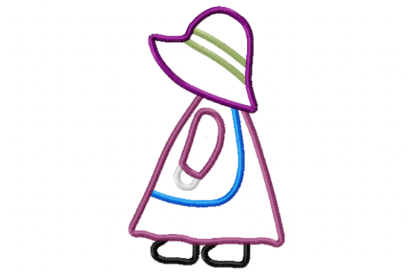 Sunbonnet Applique: A Designer's Review for Boutique Sweatshirts
